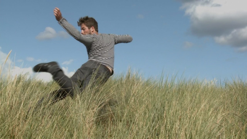 Images of Strönd/Beach, Dir. Heike Salzer and Ingi Jensson. Perf. Saga Sigurðardóttir and Søren Linding Urup. 2010. courtesy of Heike Salzer.