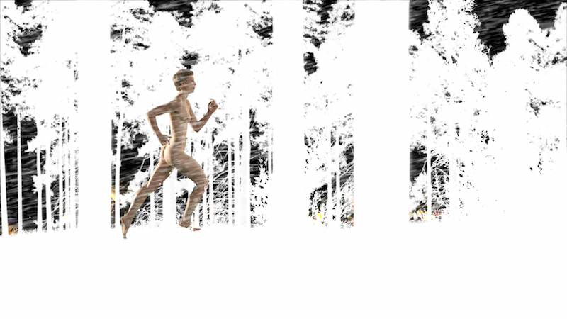 The Running Tongue, image of Helka Kaski, courtesy of Siobhan Davies Dance