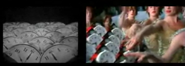 Screenshot from Digital Commons' "Digital Analyzer: Busby Berkeley vs. Michel Gondry."