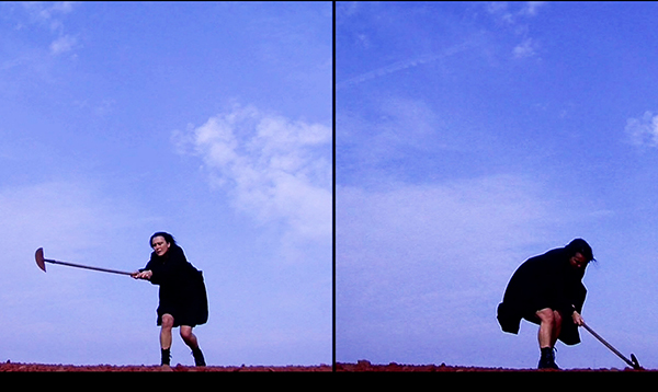 The work/toil section, Blind Torrent (2011). Courtesy of Russell Frampton