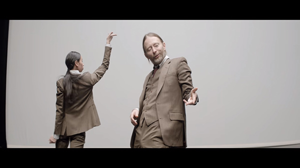 Screenshot, "Ingenue." Together they engage in stylistic, spasmodic phrases.