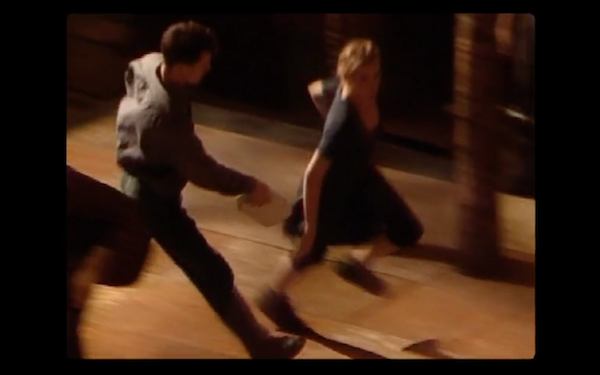 Screenshots. Roseland. Dir. Walter Verdin & Wim Vandekeybus Chor. Wim Vandekeybus Comp. Thierry de Mey and Peter Vermeersch Perf. Ultima Vez. 1990.